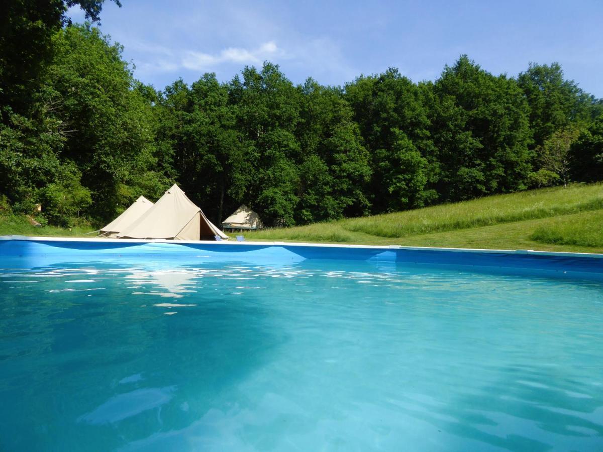 Belair Le Camping Champagnac-de-Bélair Exterior foto