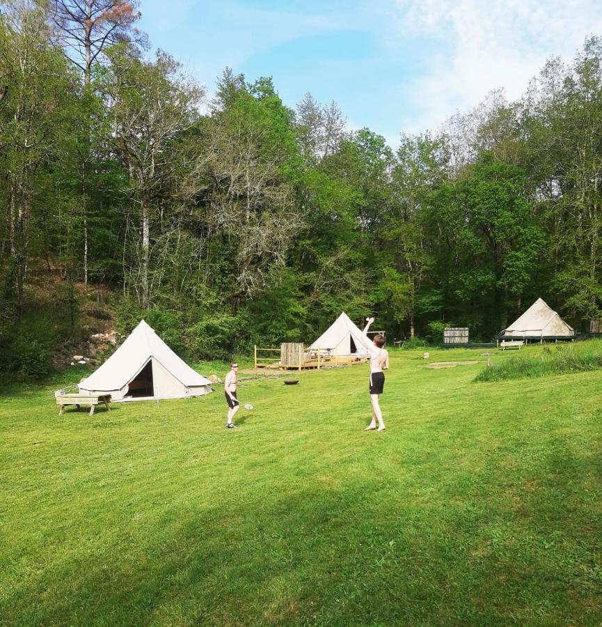Belair Le Camping Champagnac-de-Bélair Exterior foto