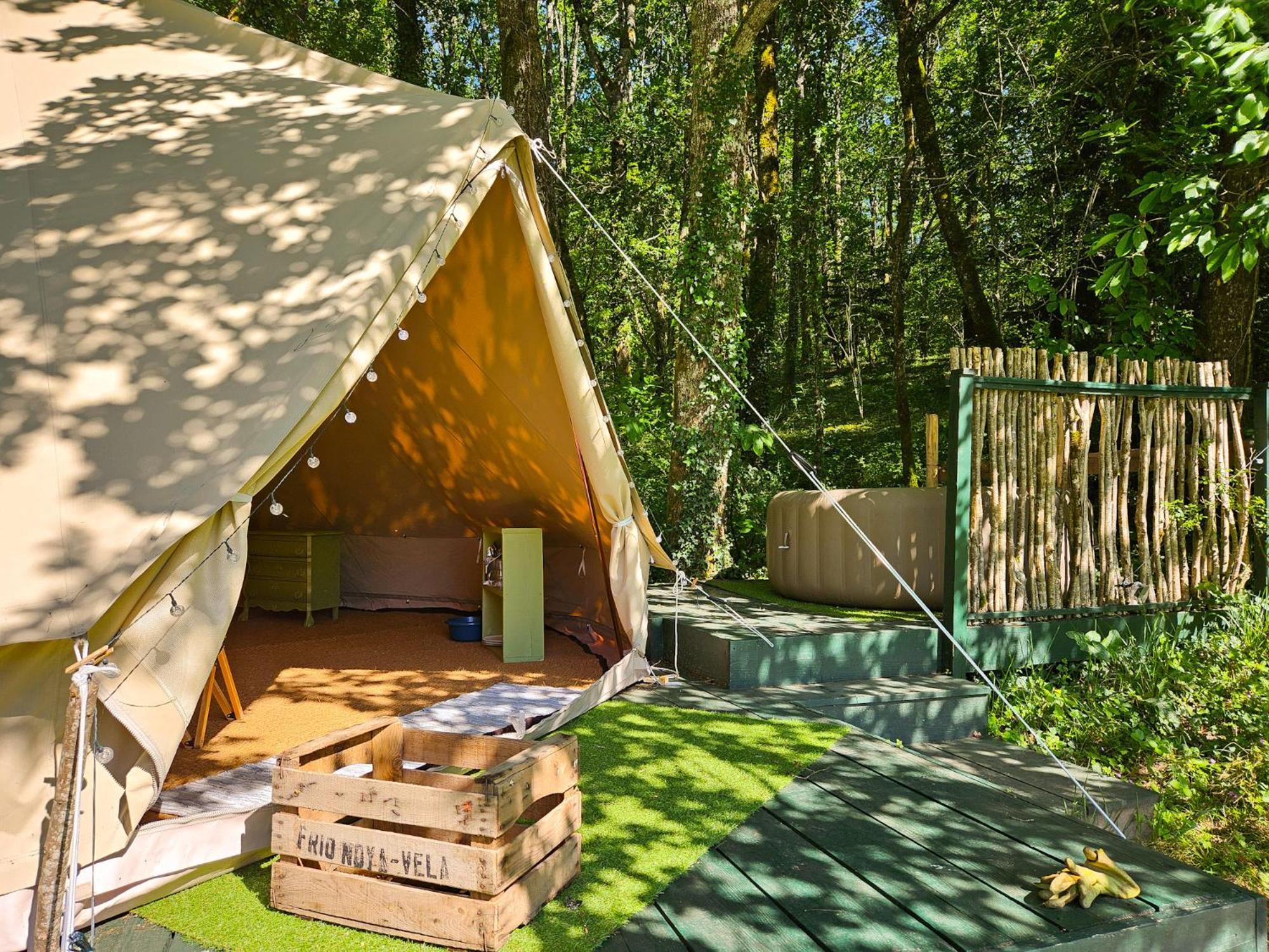 Belair Le Camping Champagnac-de-Bélair Exterior foto